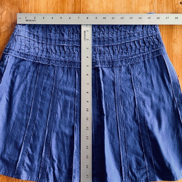 ❗️❗️SALE❗️❗️Prana lined cotton skirt, lightweight, lovely detailed stitching - Picture 4 of 5